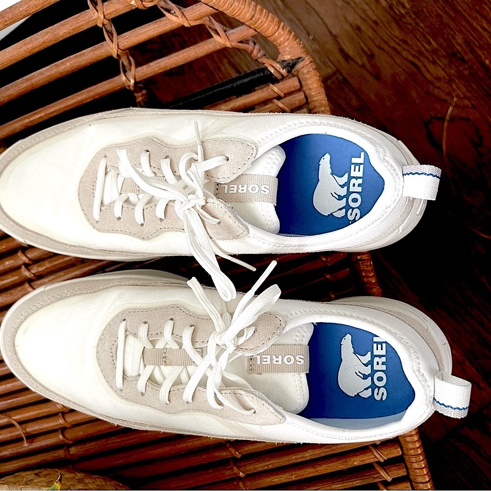 Sorel White Sneakers - Picture 3 of 9